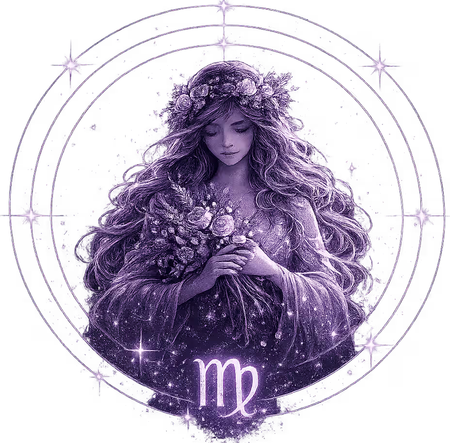 Virgo ascendant icon